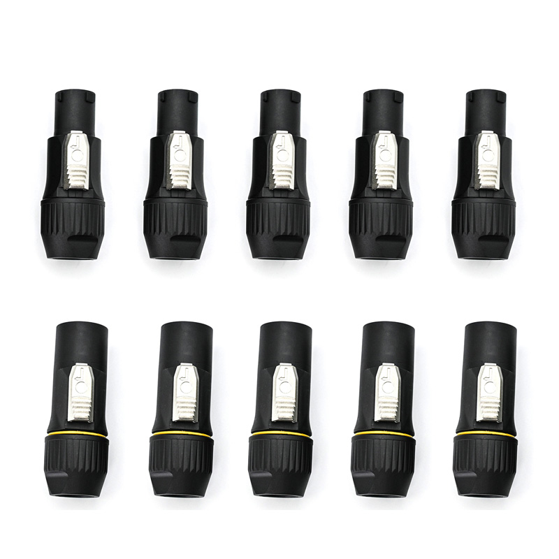 Outdoor Lighting Connectors - 10 szt. wodoodpornych złączy Powercon True
