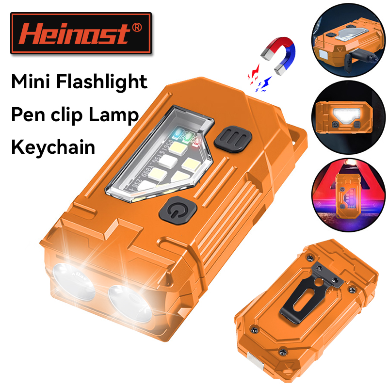 Outdoor Lighting Lumen - Mini Latarka EDC Brelok Akumulatorowa Magnetyczna