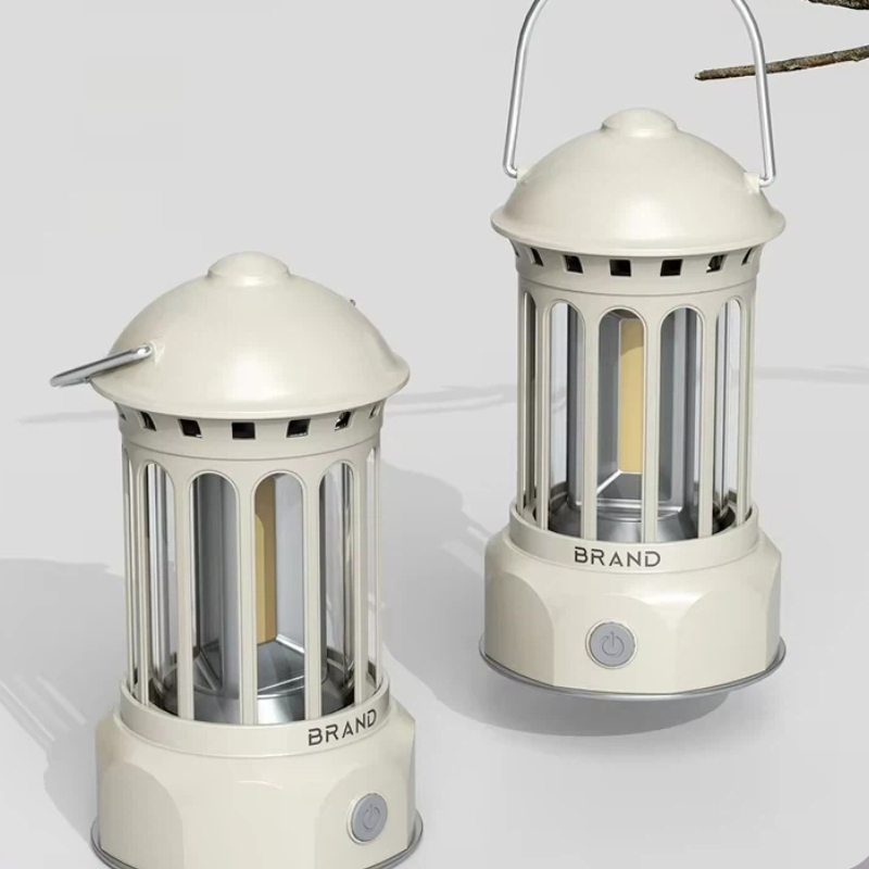 Outdoor Lighting Types - Uniwersalna Retro Lampa Kempingowa Przenośna COB