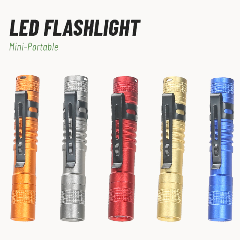 Outdoor Lighting Types - Przenośna mini latarka LED w kształcie