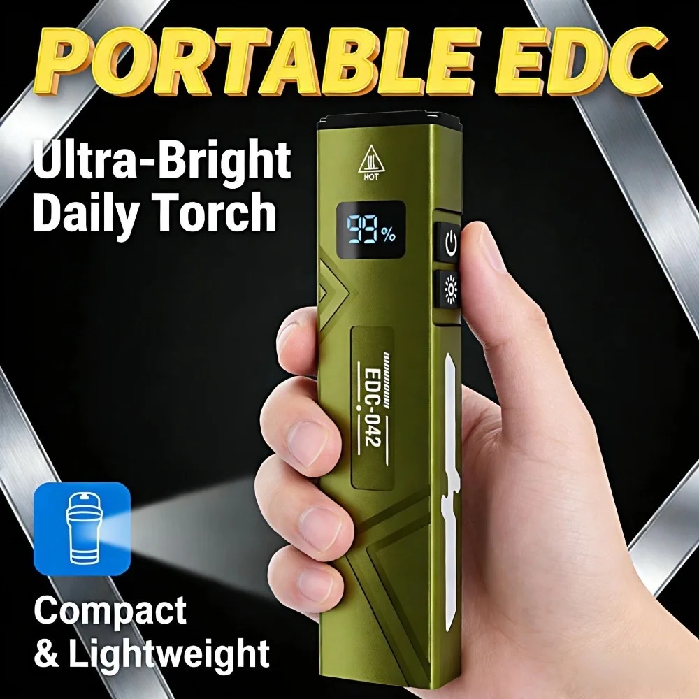 Outdoor Lighting Types - Nowa mini latarka EDC Super Bright