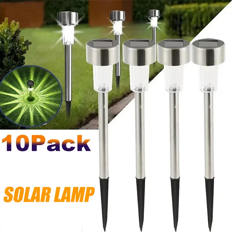 Outdoor Lighting For Backyard - Solarne światła zewnętrzne Lampa ogrodowa Zasilana