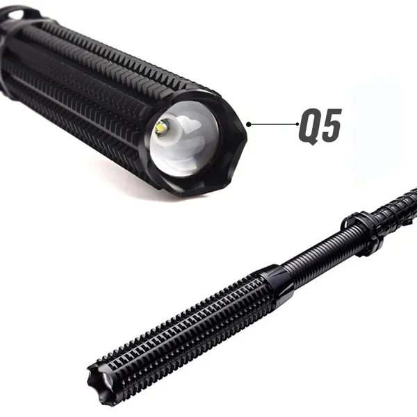 Outdoor Lighting Types - Latarka LED ładowana przez USB, wysuwana
