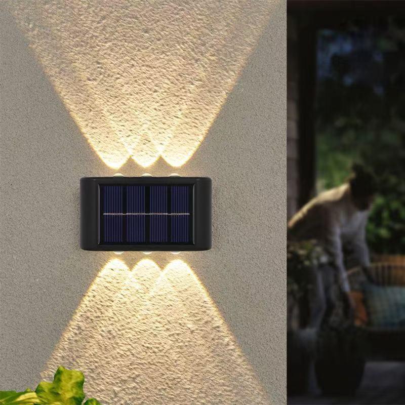 Outdoor Lighting For Fence - Zewnętrzna wodoodporna lampa solarna LED na