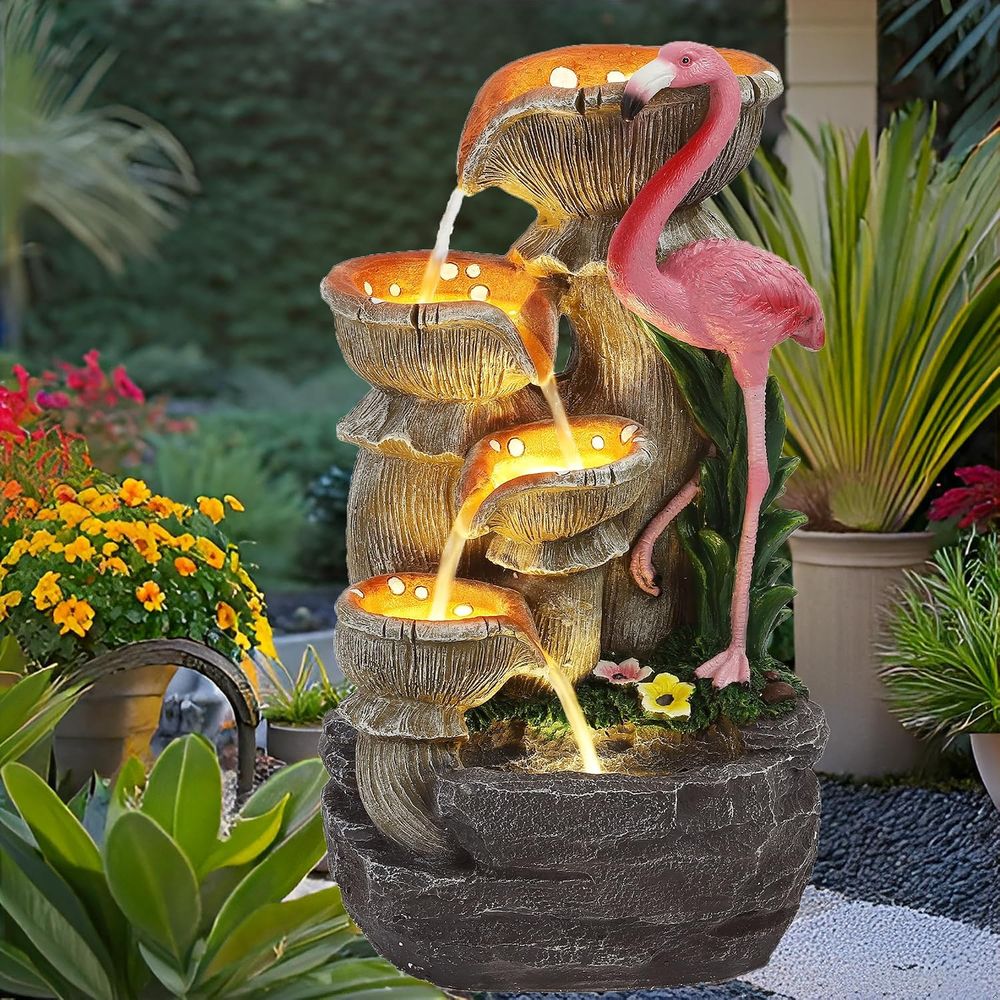Outdoor Lighting Deck - 5-poziomowy wodospad do użytku wewnętrznego i