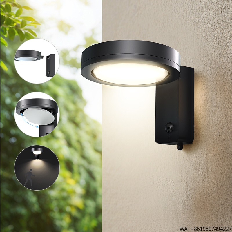 Outdoor Lighting For Fence - Zewnętrzne lampy ścienne SRESKY zasilane energią