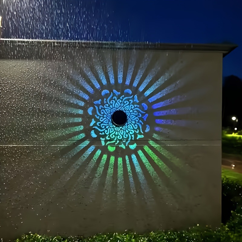 Outdoor Lighting Lumen - Solarna lampa ścienna LED z projekcją