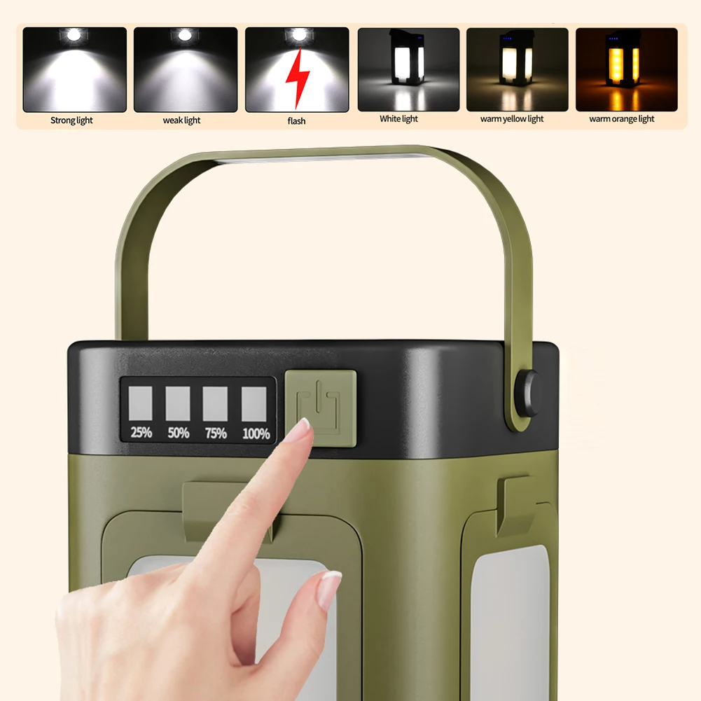 Solarna przenośna lampa kempin – Outdoor Lighting Portable recenzja i cena