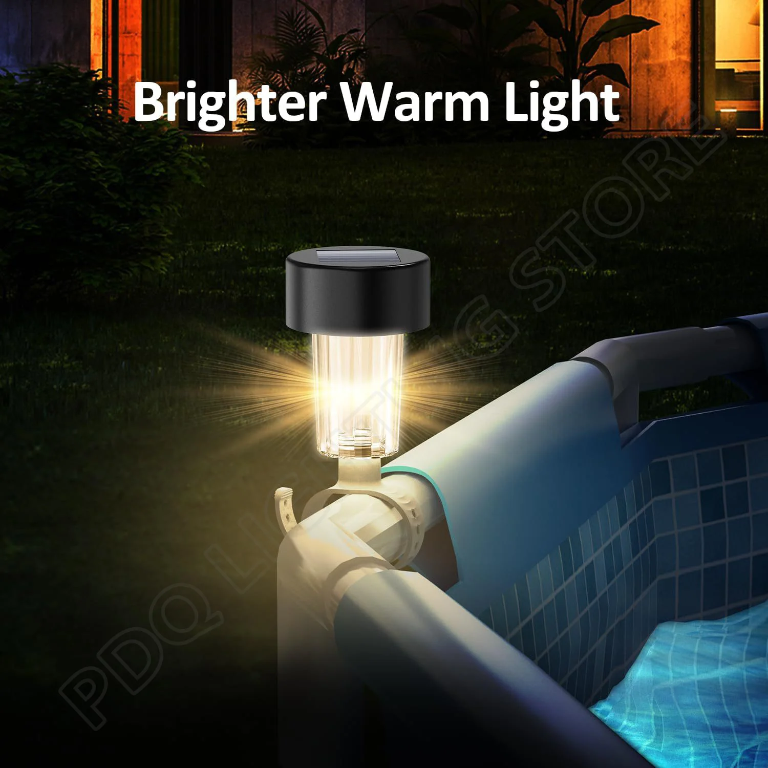Zewnętrzna lampa solarna wodoo – Outdoor Lighting For Fence recenzja i cena