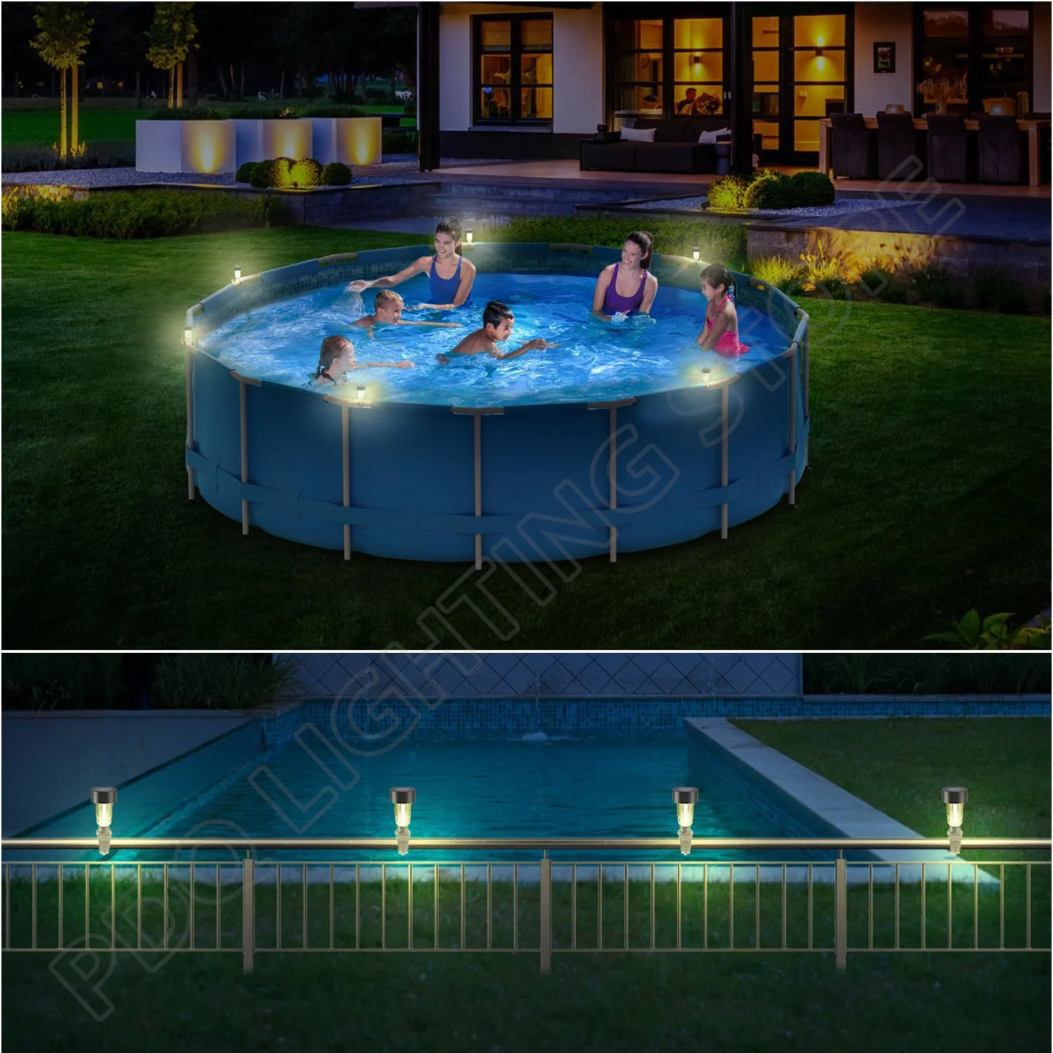 Zewnętrzna lampa solarna wodoo – Outdoor Lighting For Fence recenzja i cena