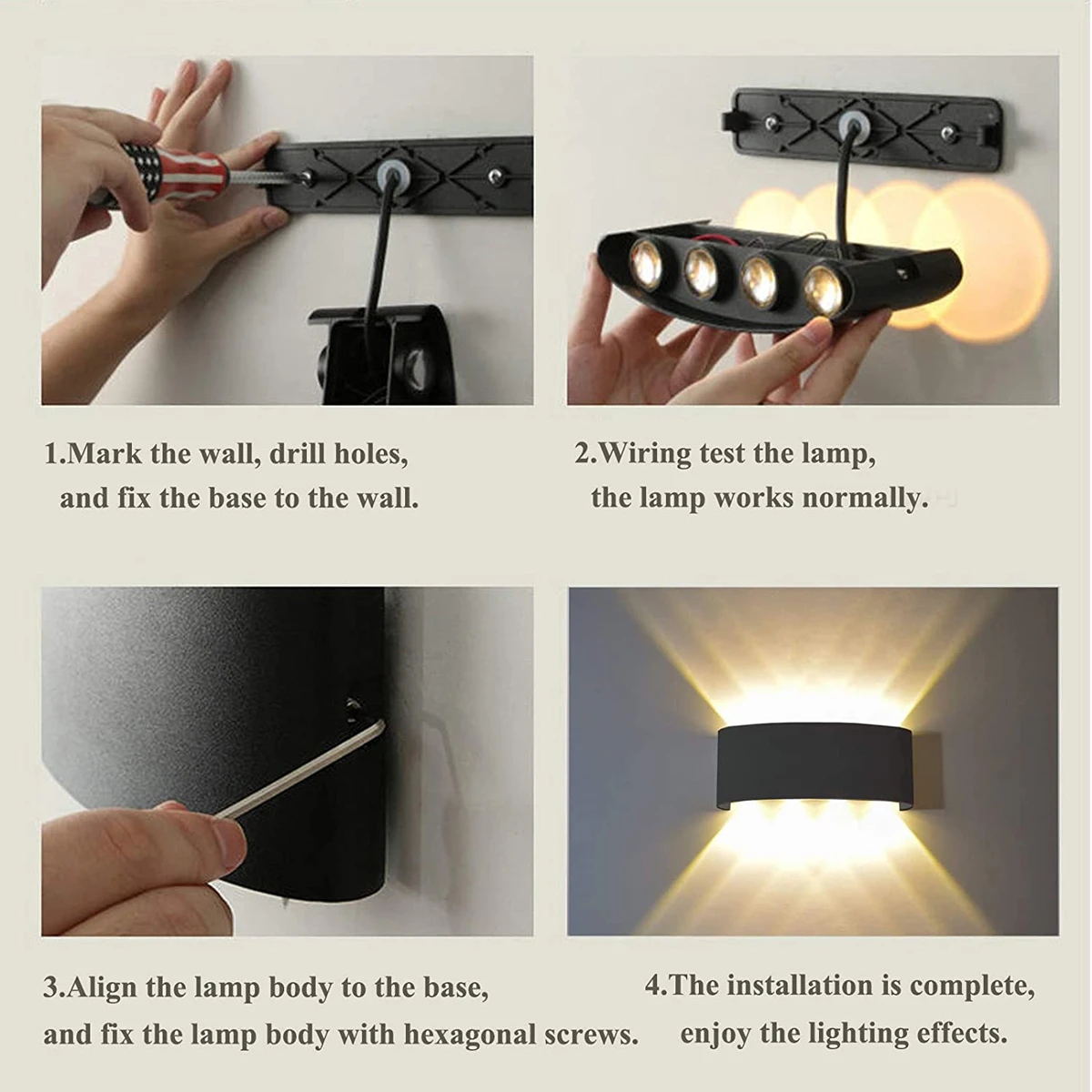 Aluminiowa lampa ścienna LED I – Xl Outdoor Lighting recenzja i cena
