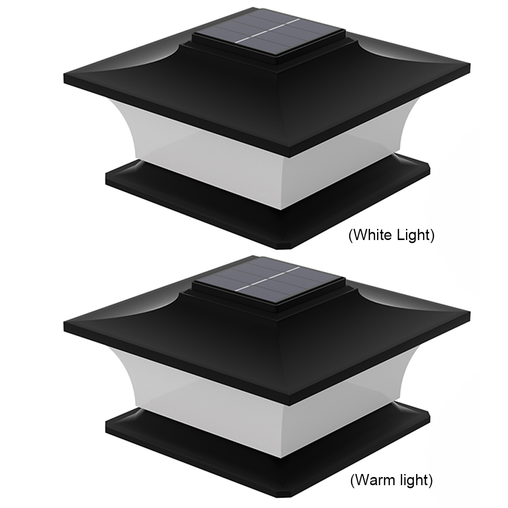 Solarna lampka LED na słupek,  – Post Cap Light recenzja i cena