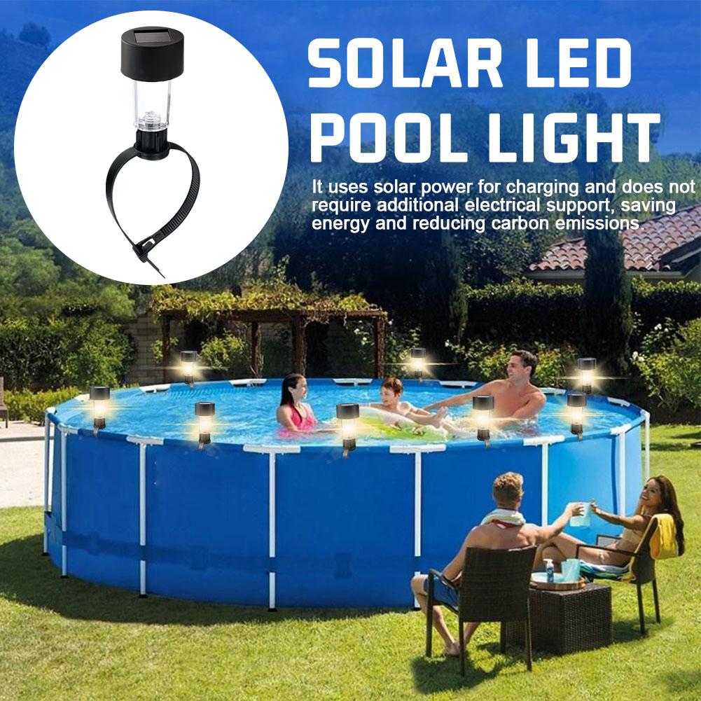 Solarne lampki LED do basenu,  – Outdoor Lighting For Fence recenzja i cena