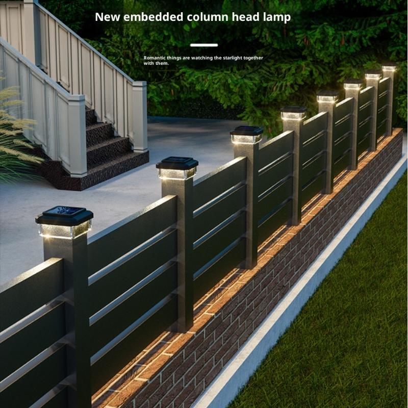 Solarna lampa LED na słupek, w – Post Cap Light recenzja i cena