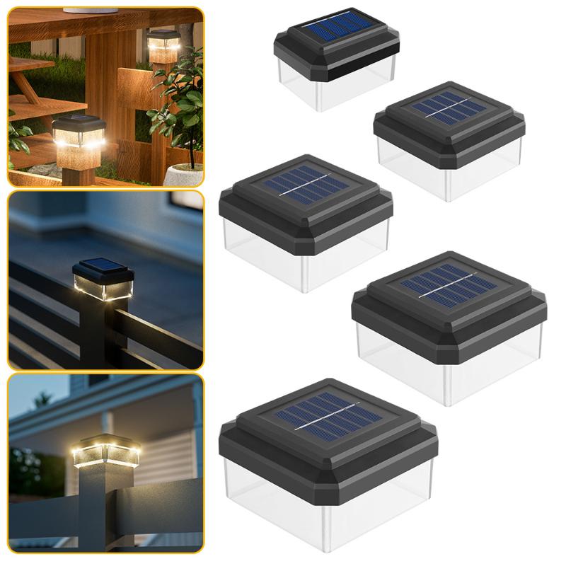Solarna lampa LED na słupek, w – Post Cap Light recenzja i cena