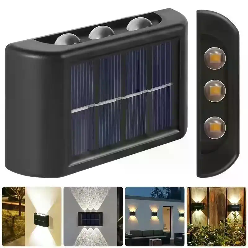 Solarna lampa ścienna zewnętrz – Outdoor Lighting For Fence recenzja i cena