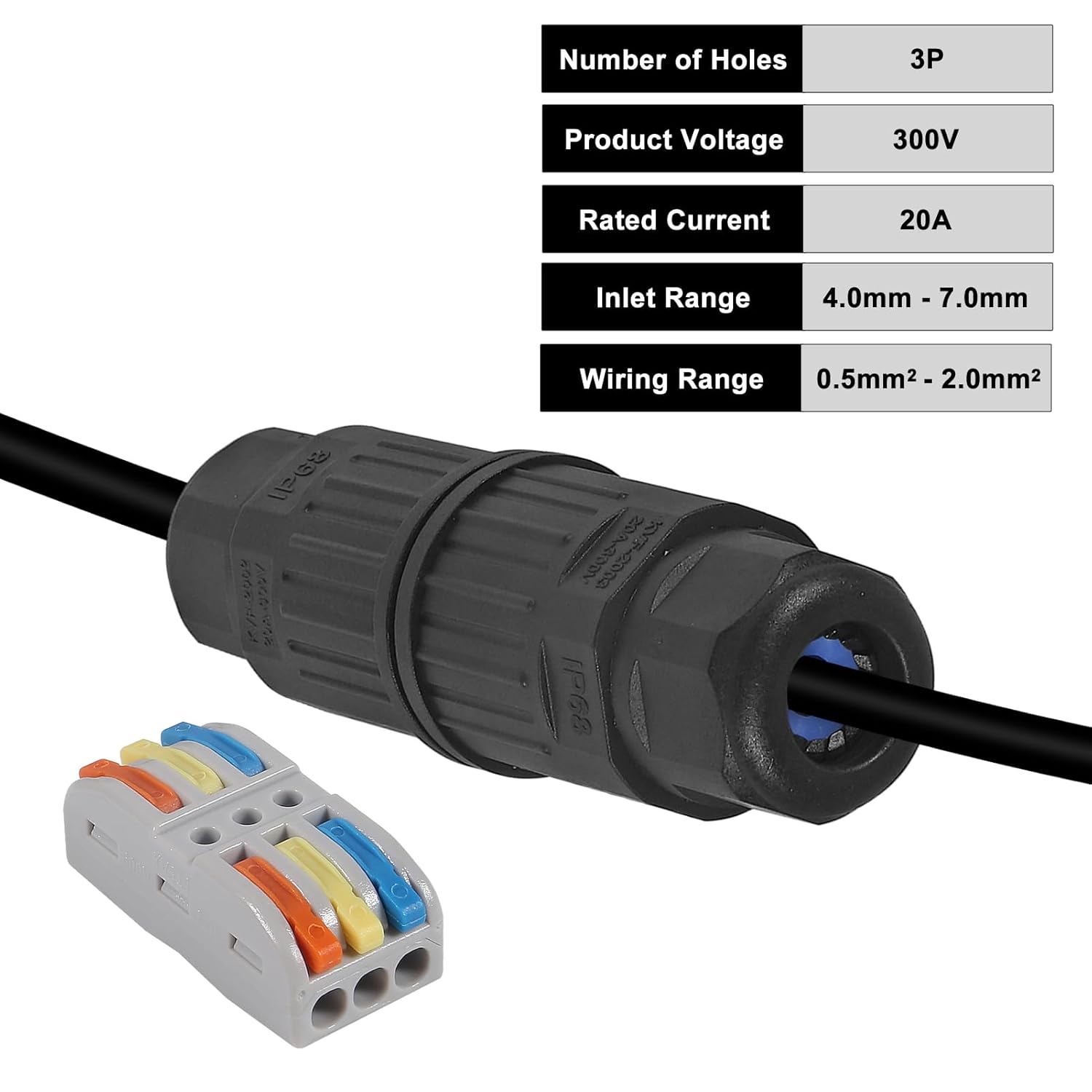 4 szt. Wodoodporna skrzynka pr – Outdoor Lighting Connectors recenzja i cena