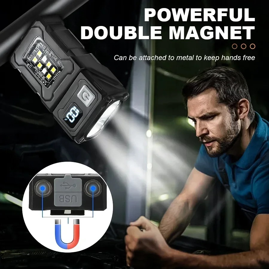 Mini USB Latarka LED z magnese – Outdoor Lighting Lumen recenzja i cena