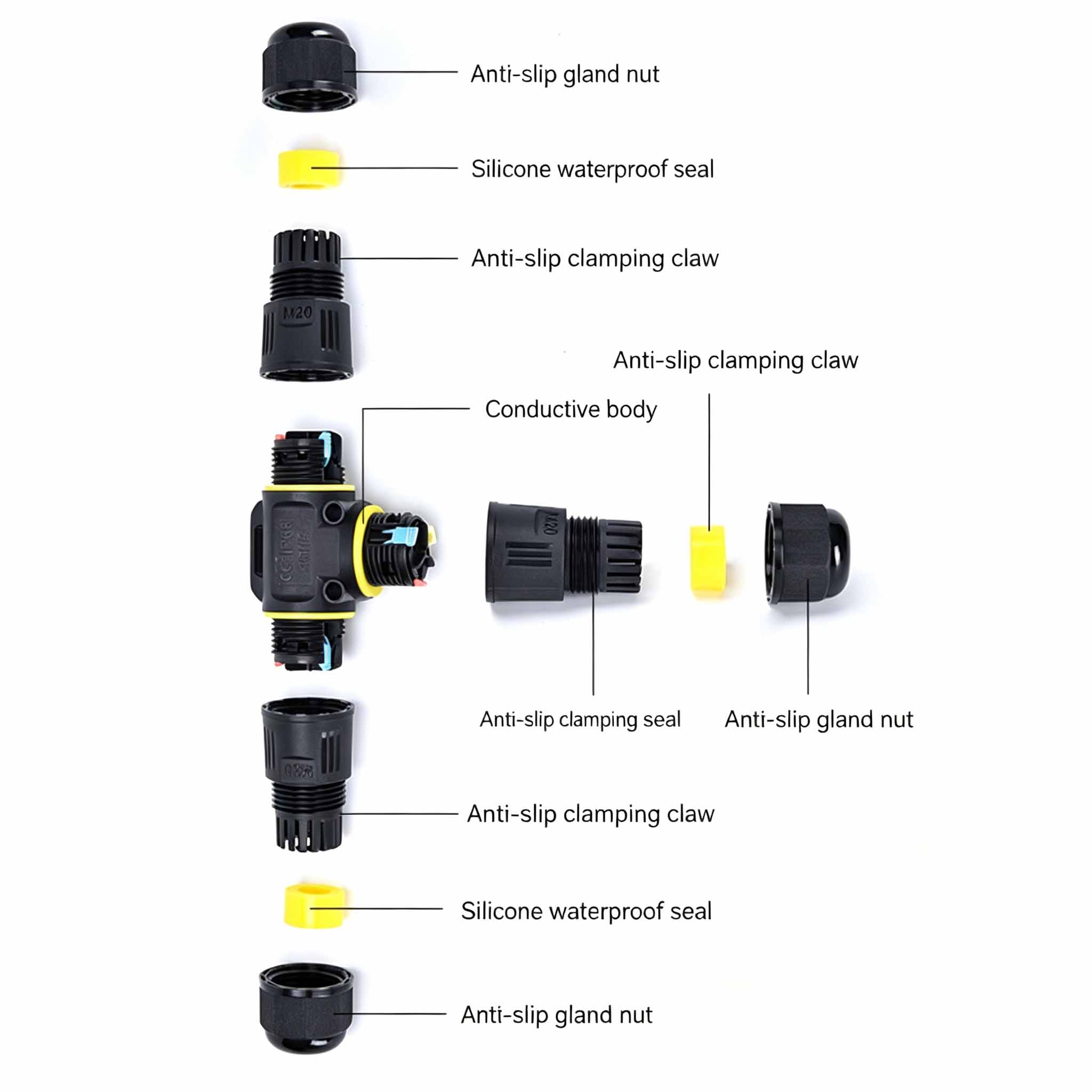 Wodoodporne złącze kablowe typ – Outdoor Lighting Connectors recenzja i cena