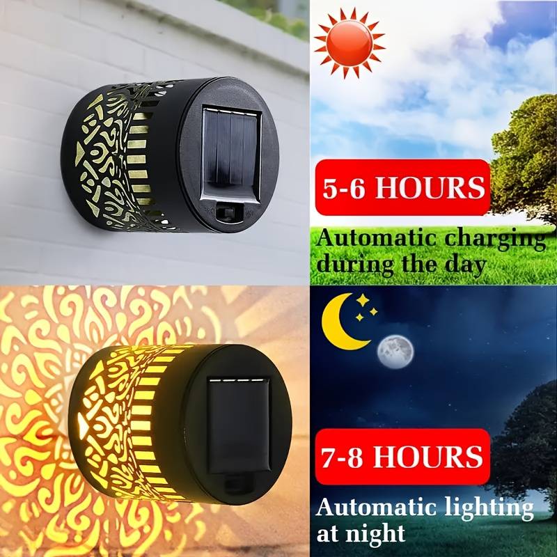 2-pak solarnych lamp ogrodowyc – Outdoor Lighting For Fence recenzja i cena