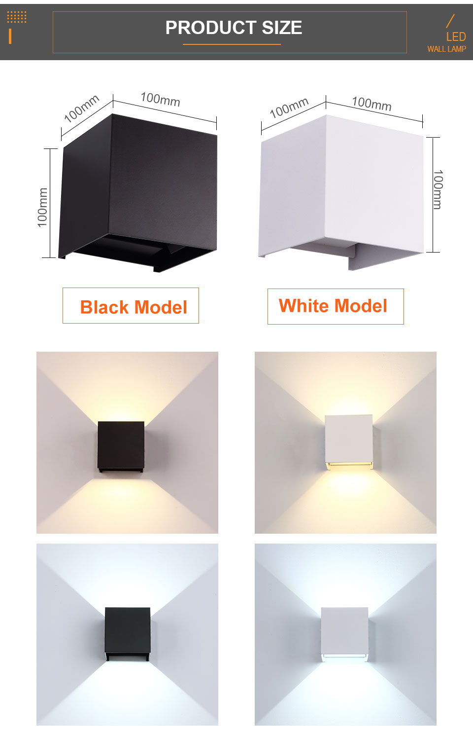 Nowoczesna kwadratowa lampa śc – Xl Outdoor Lighting recenzja i cena