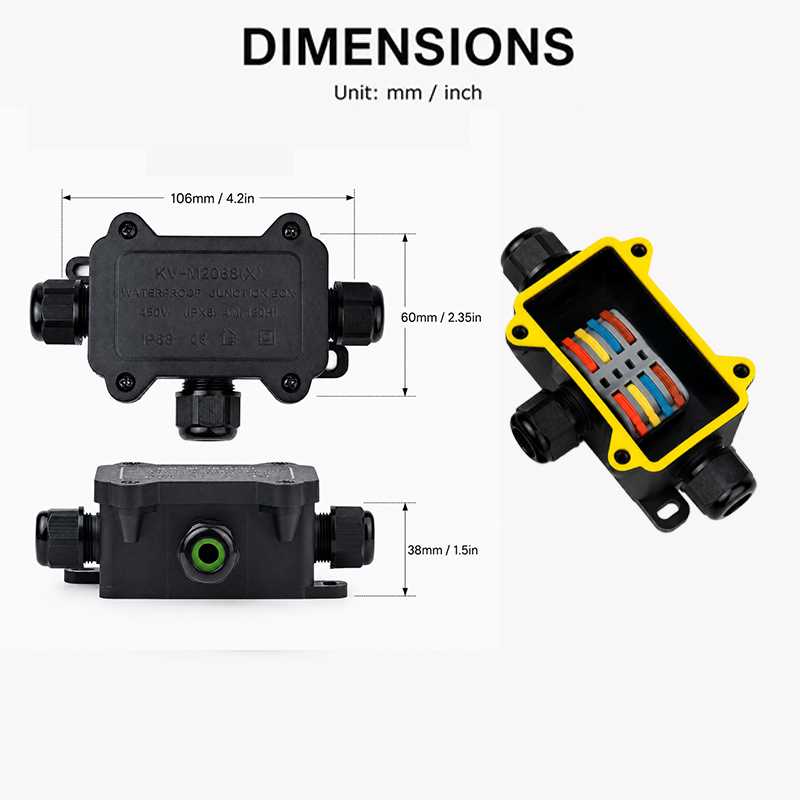 Wodoodporna skrzynka przyłącze – Outdoor Lighting Connectors recenzja i cena