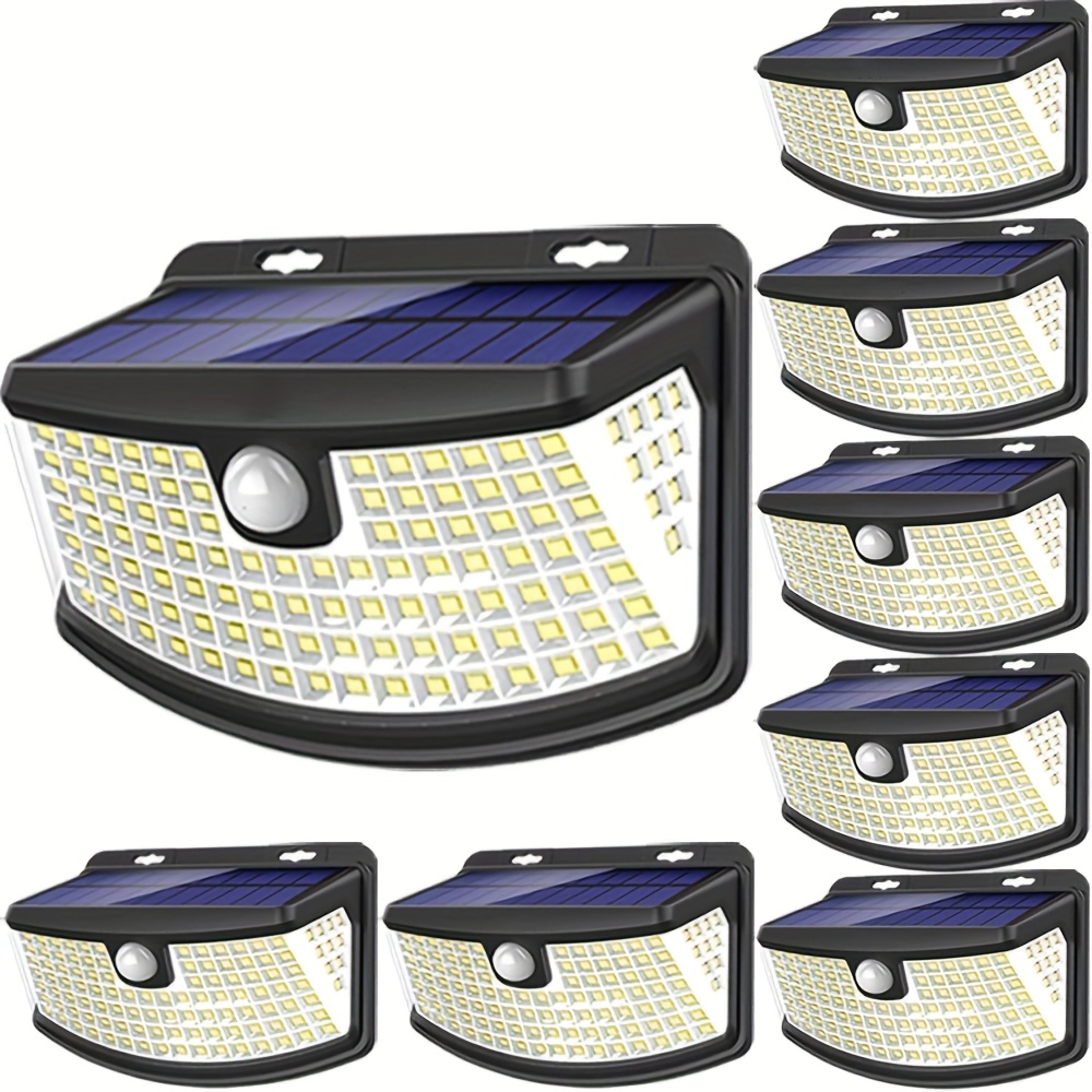 Zestawy 8/6/4 sztuk solarnych  – Outdoor Lighting For Fence recenzja i cena