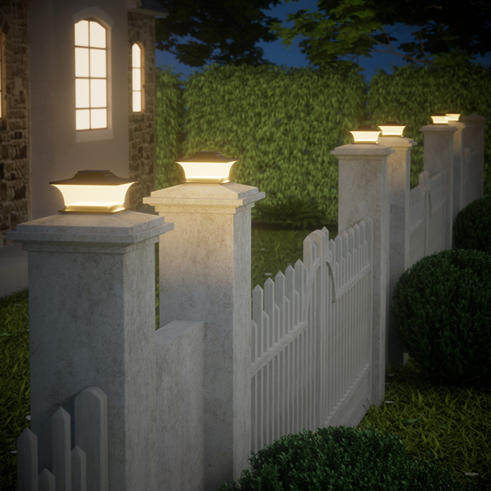 Solarna lampka LED na słupek o – Post Cap Light recenzja i cena