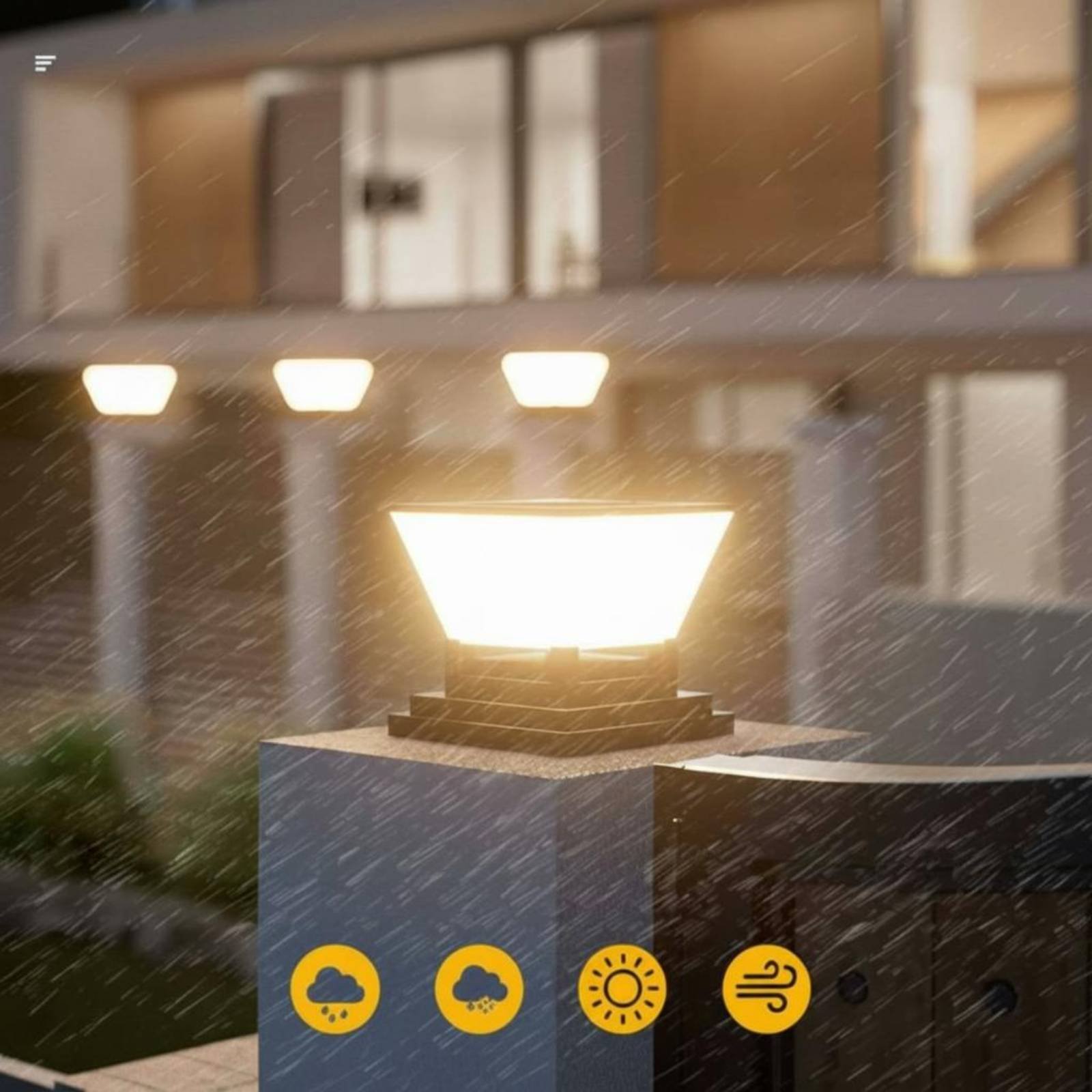 Solarna lampa słoneczna do ogr – Outdoor Lighting For Fence recenzja i cena